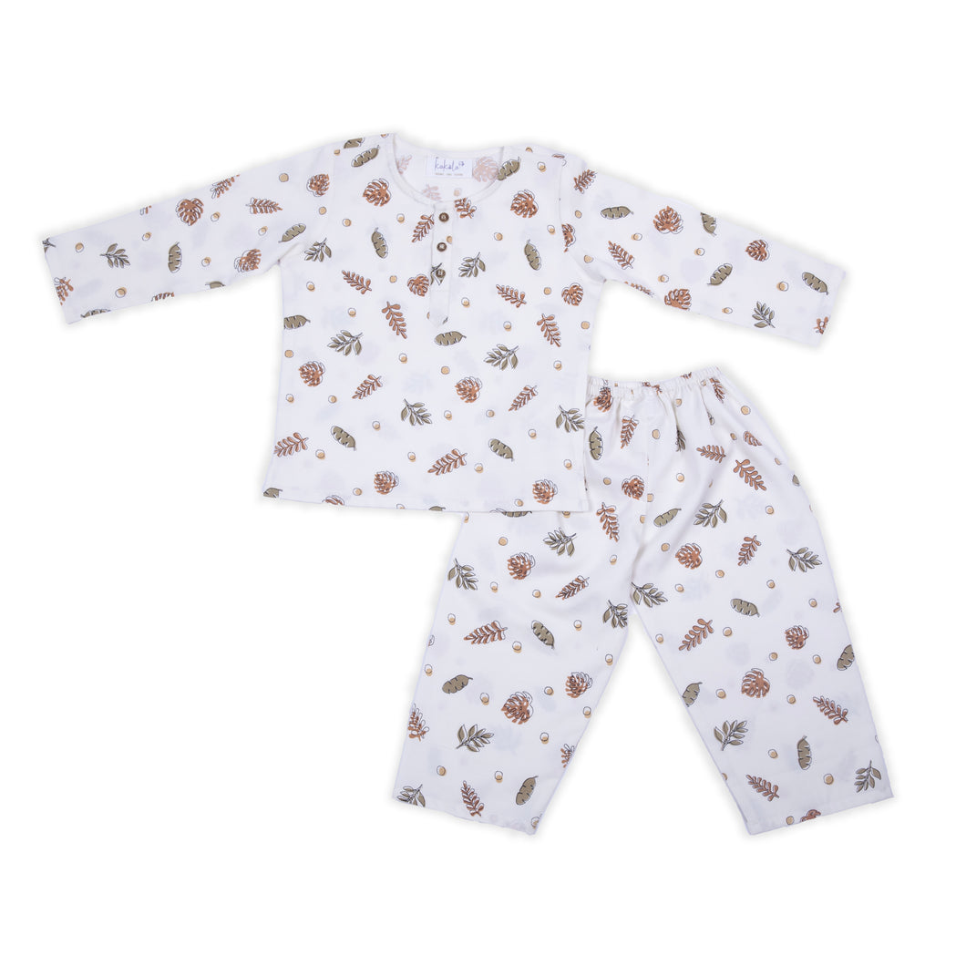 Falling Leaves Pyjama Set