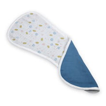 Load image into Gallery viewer, Sea of Dreams Burp Cloth &amp; Swaddle  Set
