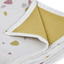 Load image into Gallery viewer, Rocks &amp; Pebbles Blanket &amp; Swaddle  Set
