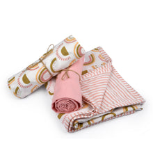 Load image into Gallery viewer, You are my Sunshine Blanket &amp; Swaddle  Set
